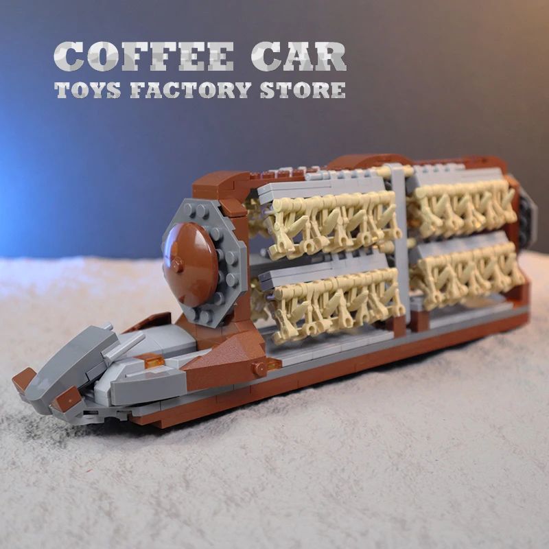 Star Plan Attack Craft Building Bricks Set 3D Robot and Spacecraft Model