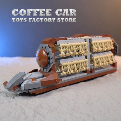 Star Plan Attack Craft Building Bricks Set 3D Robot and Spacecraft Model