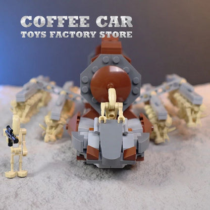 Star Plan Attack Craft Building Bricks Set 3D Robot and Spacecraft Model