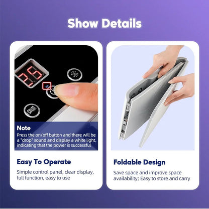 7-Color LED Light Therapy Skin Rejuvenation Device with PDT Nano Water Sprayer