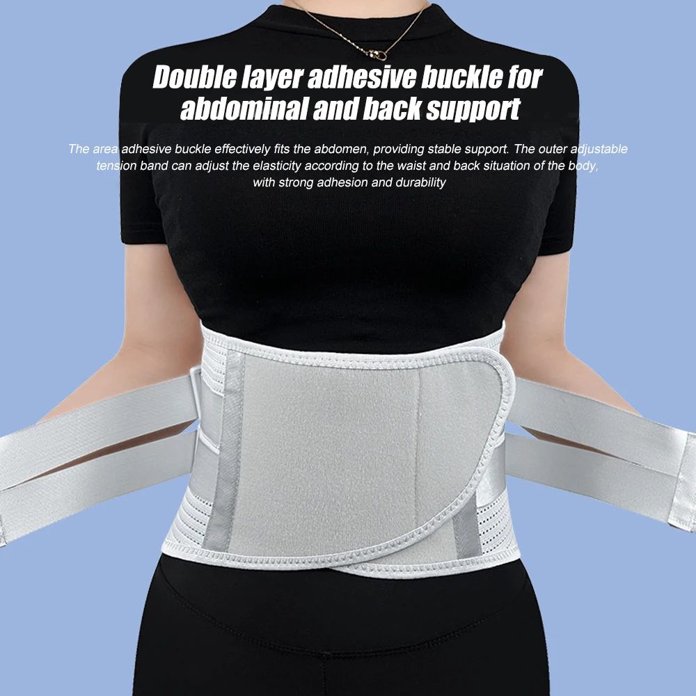 Premium Lumbar Support Belt – Back Brace for Lower Back Pain & Herniated Disc Relief