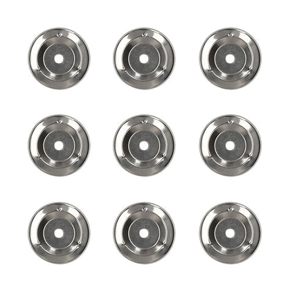 Double Row Tambourine Jingle Ring, Stainless Steel Drum Cymbal Ring