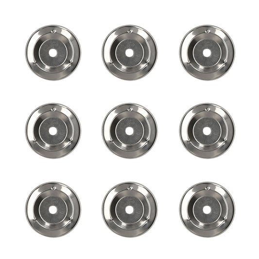 Double Row Tambourine Jingle Ring, Stainless Steel Drum Cymbal Ring
