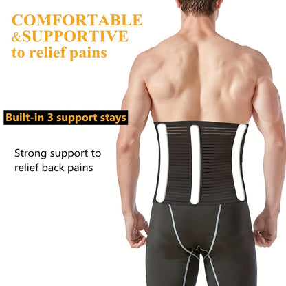 Adjustable Abdominal Binder for Men & Women Post Surgery Compression Wrap for Hernia & Abdomen Support
