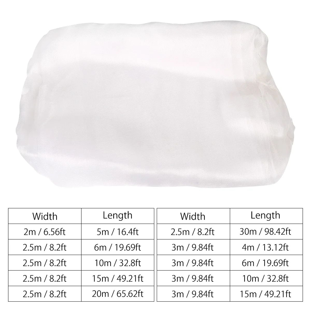 Fine Mesh Insect Netting for Garden Vegetable Protection Net and Anti Bird Netting
