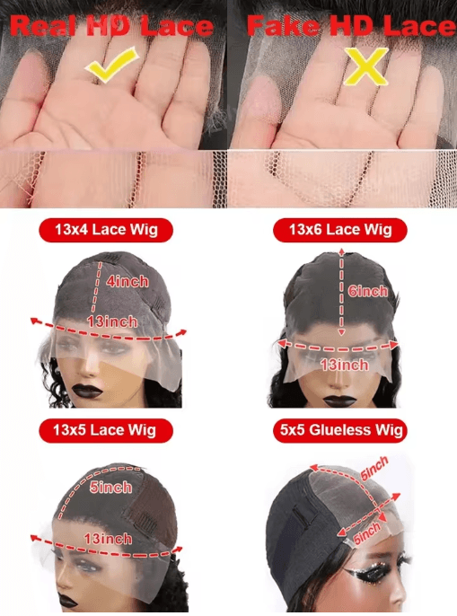 100% Human Hair Bone Straight 13x6 HD Lace Front Wig 5x5 Glueless 40 Inch 13x4 Lace Frontal Wigs Black Closure Brazilian