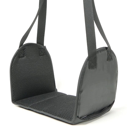 SkyRest Comfort Sling – Airplane Foot Hammock with Memory Foam Pad & Adjustable Strap