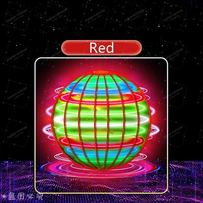 Interactive LED Hover Sphere Toy – Hand-Controlled 360° Flying Ball for Kids