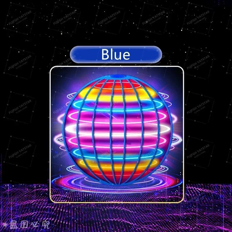 Interactive LED Hover Sphere Toy – Hand-Controlled 360° Flying Ball for Kids