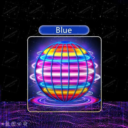 Interactive LED Hover Sphere Toy – Hand-Controlled 360° Flying Ball for Kids