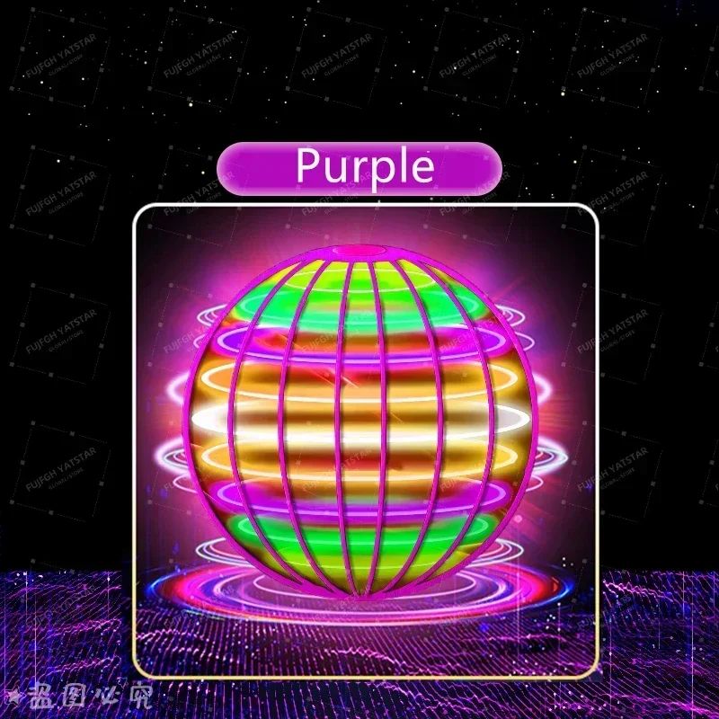 Interactive LED Hover Sphere Toy – Hand-Controlled 360° Flying Ball for Kids