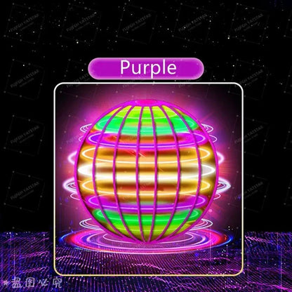 Interactive LED Hover Sphere Toy – Hand-Controlled 360° Flying Ball for Kids