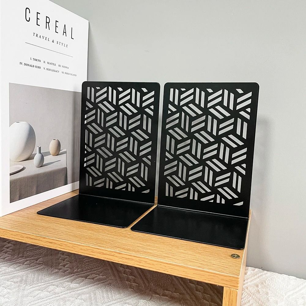 Crafted Door Metal Bookends – Heavy-Duty Gothic Design for Book Lovers