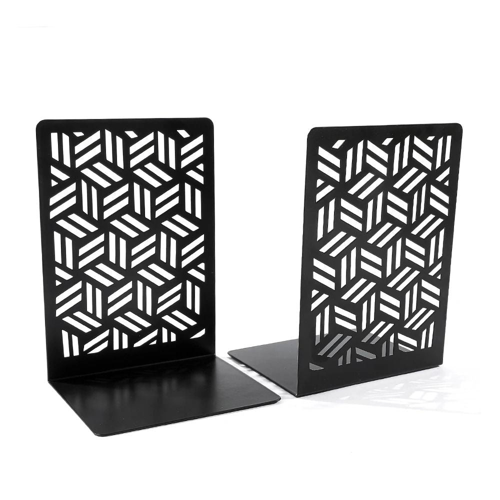 Crafted Door Metal Bookends – Heavy-Duty Gothic Design for Book Lovers
