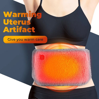 Electric Heating Waist Belt & USB Hand Warmer – Thermal Comfort for Abdominal & Lumbar Support