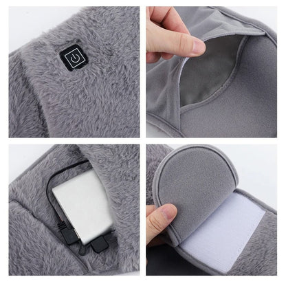 Electric Heating Waist Belt & USB Hand Warmer – Thermal Comfort for Abdominal & Lumbar Support