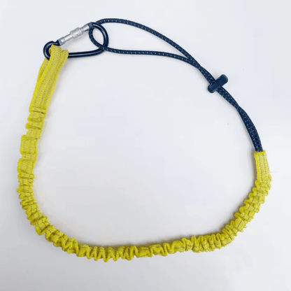 Professional Safety Lanyard with Elastic Buffer and Carabiner High Altitude Anti Fall Protection Belt