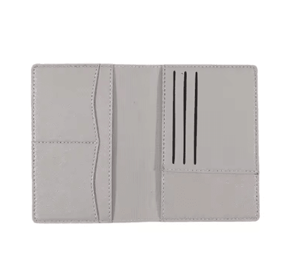 PU Leather Passport Holder Travel Wallet Multifunctional Document and Card Organizer