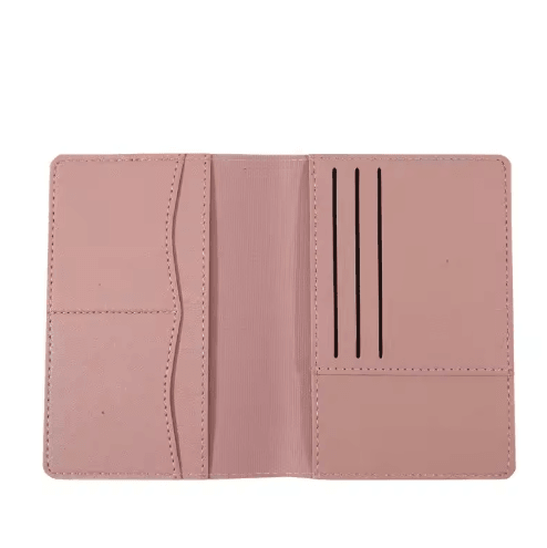 PU Leather Passport Holder Travel Wallet Multifunctional Document and Card Organizer
