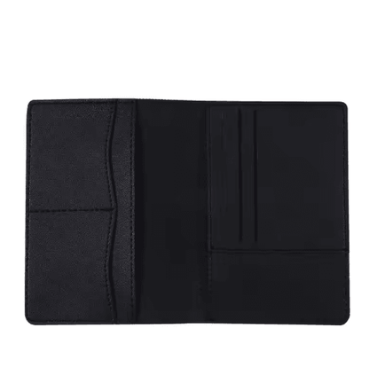 PU Leather Passport Holder Travel Wallet Multifunctional Document and Card Organizer