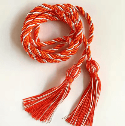 Graduation Honor Cords Braided Tassel Rope for Bachelor Gown 1 yo 2PCS