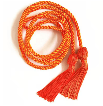 Graduation Honor Cords Braided Tassel Rope for Bachelor Gown 1 yo 2PCS