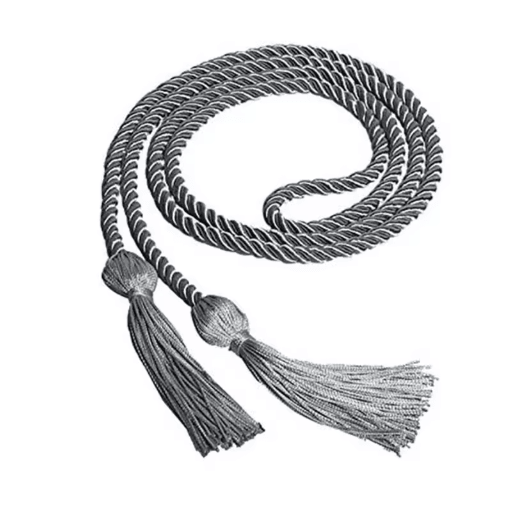 Graduation Honor Cords Braided Tassel Rope for Bachelor Gown 1 yo 2PCS