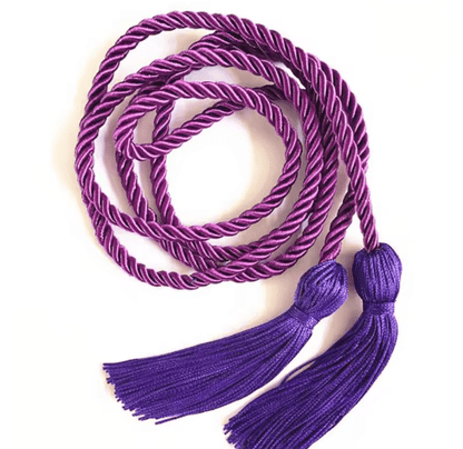Graduation Honor Cords Braided Tassel Rope for Bachelor Gown 1 yo 2PCS