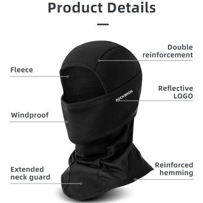 Full Face Winter Balaclava – Windproof Thermal Helmet Liner