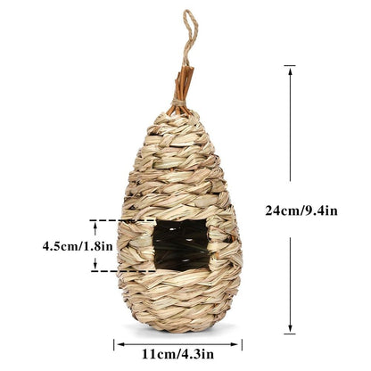 Decorative Hand-Woven Bird House