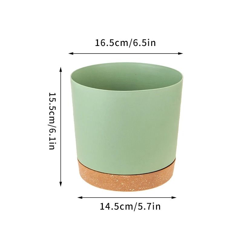 Self Watering Plant Pots Automatic Bottom Watering Planters with Saucer