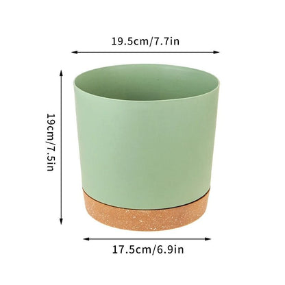 Self Watering Plant Pots Automatic Bottom Watering Planters with Saucer