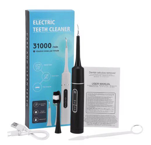 Professional Sonic Electric Toothbrush for Adults with Deep Cleaning & Brush Heads