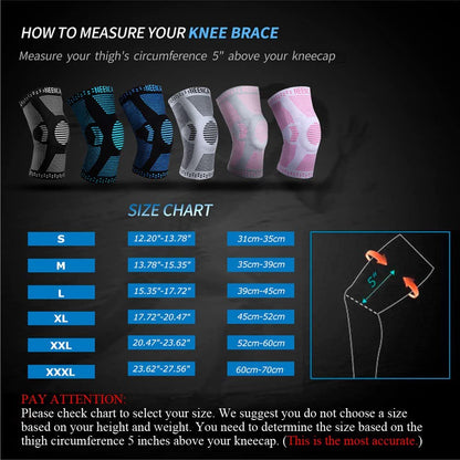 Knee Support Copper Brace with Gel Pad & Side Stabilizers, Sport Arthritis Joint Pain Relief