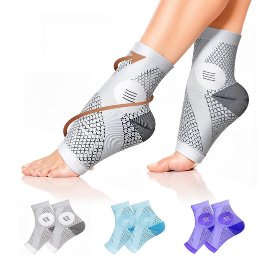 Neuropathy Relief Socks for Men & Women, Ultra-Breathable Plantar Fasciitis & Achilles Tendonitis Support