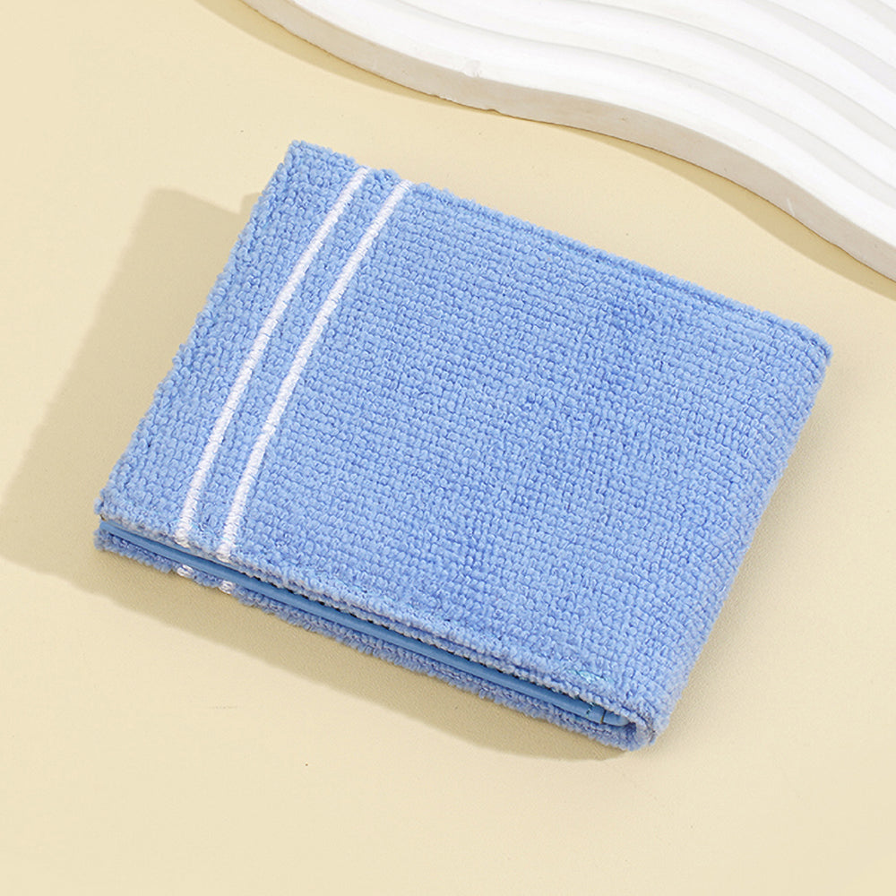 Plush Cartoon Wallet for Women, Soft Fuzzy PU Leather Coin Purse with Zip Closure, Cute Casual Gift for Girls