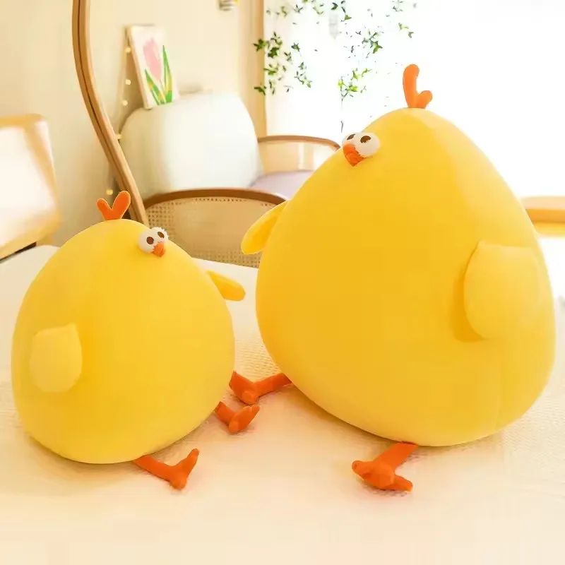 Funny Fat Chicken Plush Pillow Neck Cushion – Soft Stuffed Animal Comfort Buddy