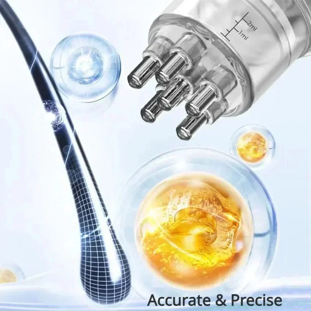 Portable Liquid Scalp Applicator and Massager