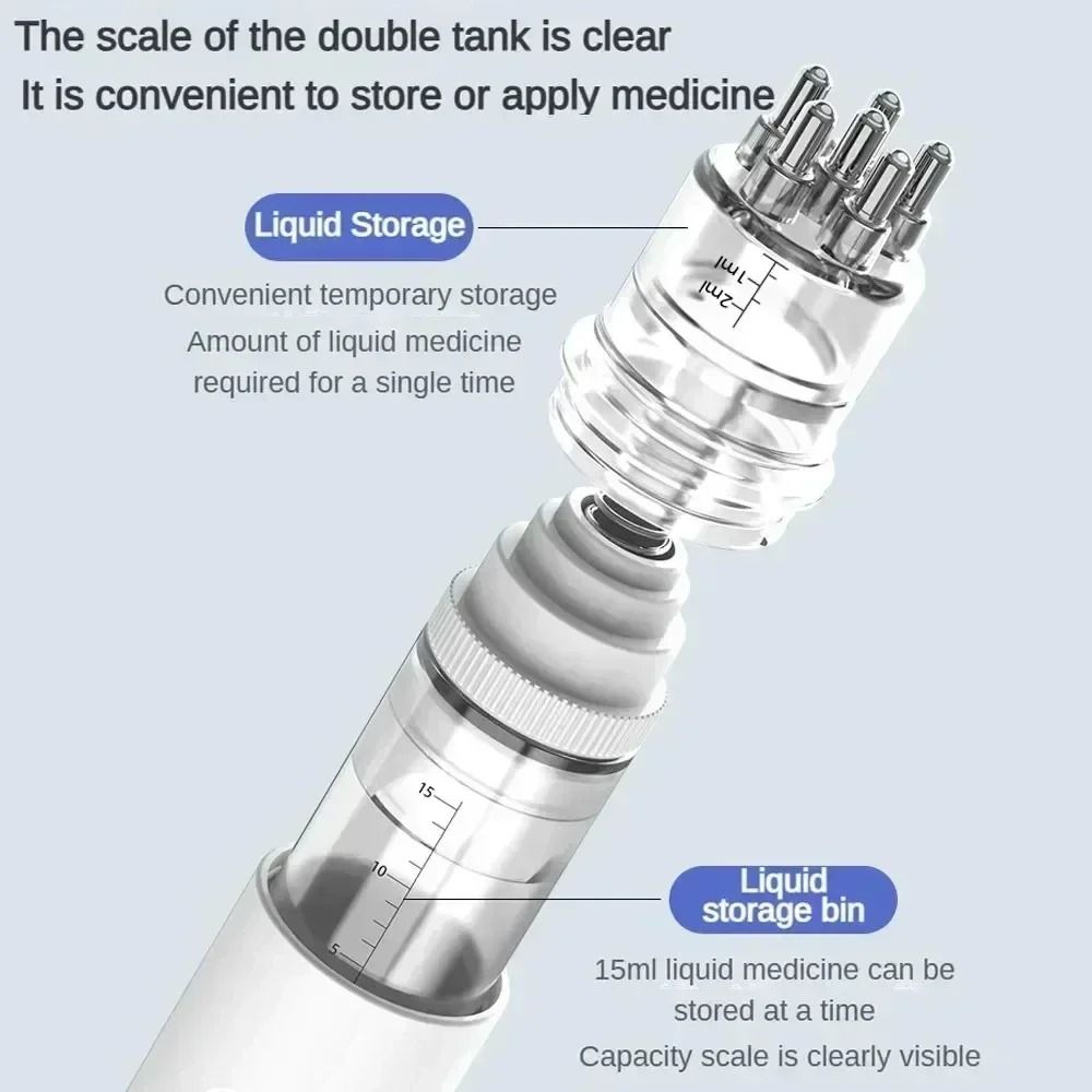 Portable Liquid Scalp Applicator and Massager