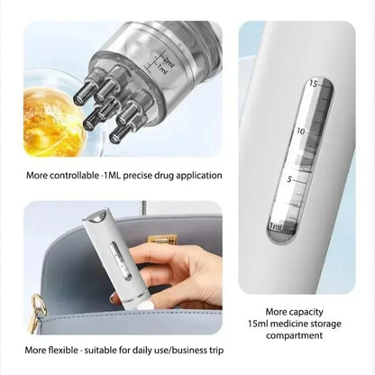 Portable Liquid Scalp Applicator and Massager