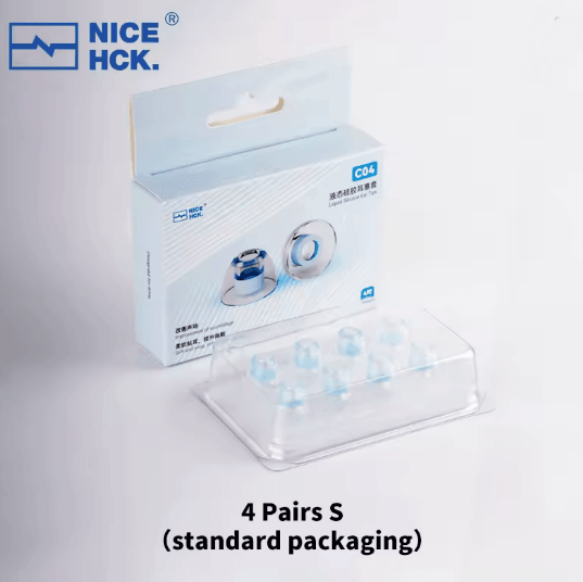 NICEHCK Liquid Silicone Ear Tips Noise Isolating Reusable Eartips