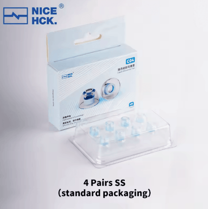 NICEHCK Liquid Silicone Ear Tips Noise Isolating Reusable Eartips