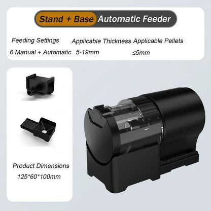 Automatic Fish Feeder with Timer – 100 ml Fish Tank Food Dispenser for Fish & Turtles