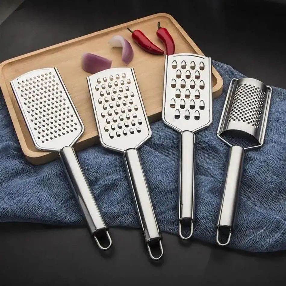 Stainless Steel Vegetable Grater Multi-Purpose Cheese & Food Shredder