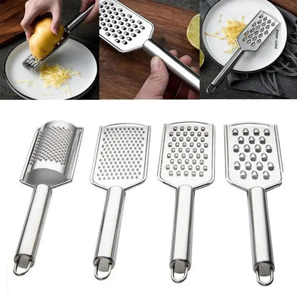 Stainless Steel Vegetable Grater Multi-Purpose Cheese & Food Shredder