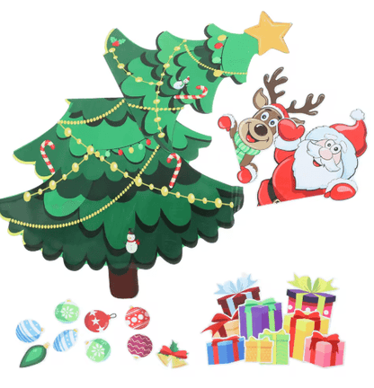 Christmas Tree Magnetic Fridge Magnets Holiday Kitchen & Home Decor Stickers