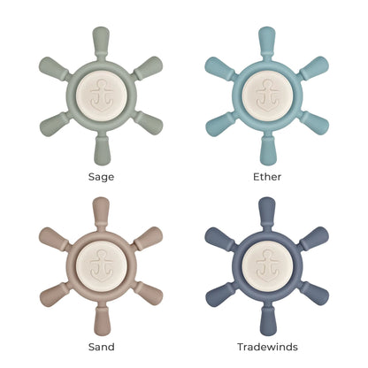 Silicone Suction Cup Spinner Toy for Windows, Tables, and Highchairs
