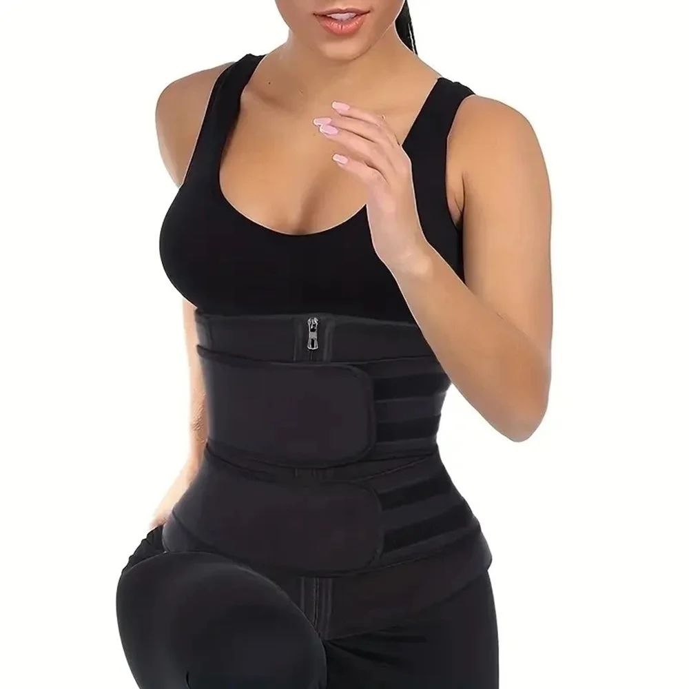 Waist Trainer Sweat Belt Waist Cincher for Workout Tummy Control