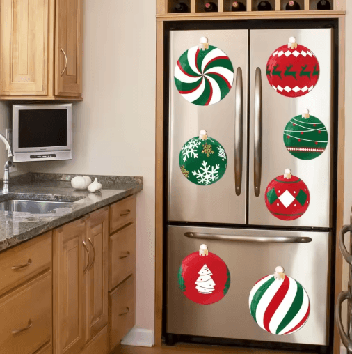 Premium 8-Piece Christmas Garage Door Magnets Set – Festive Magnetic Decorations for Home & Holiday