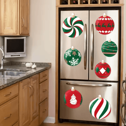 Premium 8-Piece Christmas Garage Door Magnets Set – Festive Magnetic Decorations for Home & Holiday